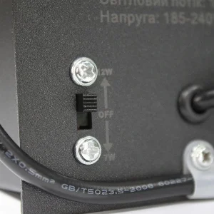 LED светильник Grilliato 7W/12W черный, нейтральный белый, 100 Лм, 185-240V, >80 Ra, 100х100мм, 7Вт/12Вт, , ElectroHouse EH-GRL-712 — фото 1