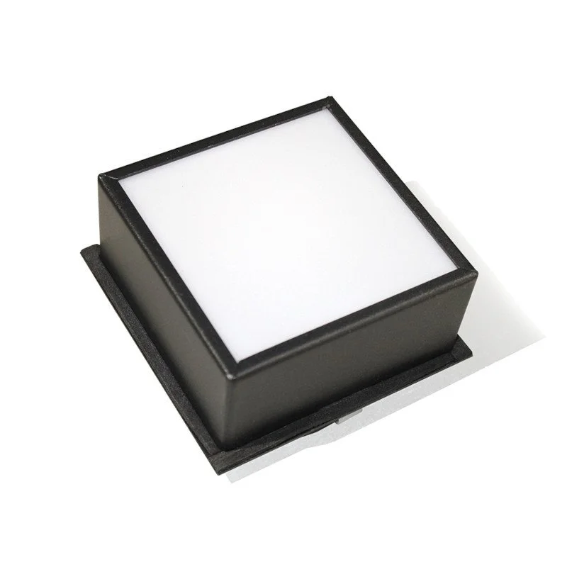 LED светильник Grilliato 7W/12W черный, нейтральный белый, 100 Лм, 185-240V, >80 Ra, 100х100мм, 7Вт/12Вт, , ElectroHouse EH-GRL-712 — фото 3