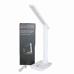 LED светильник настольный аккумуляторный с функцией повербанка 10Вт, белый ElectroHouse EH-TB-01W — фото 4