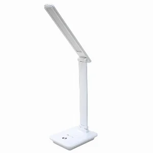 LED світильник настільний акумуляторний з функцією повербанку  10Вт, білий