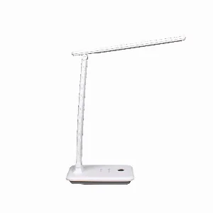 LED светильник настольный с беспроводной зарядкой 10Вт 2700К/4100К/6500К 700 Лм, белый ElectroHouse EH-LMT-WC1 — фото 1