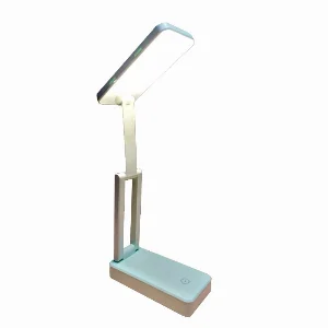 LED светильник настольный  раскладной белый с аккумулятором