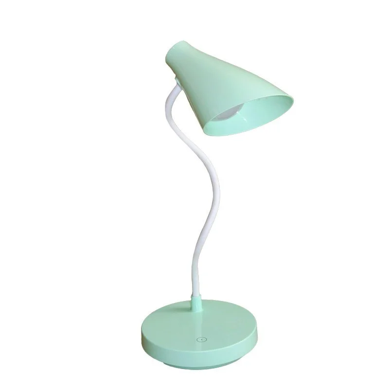 LED світильник настільний акумуляторний конусний, блакитний ElectroHouse EH-071CYAN — фото 3