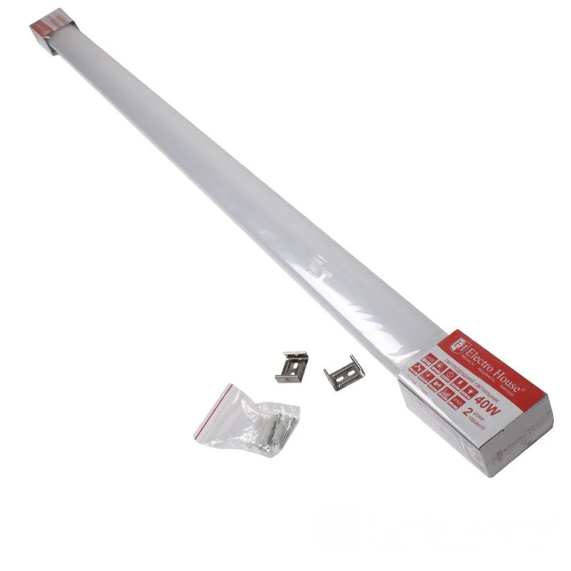 LED світильник ПВЗ Slim IP65 40Вт холодний білий 6500К, 3200 Лм ElectroHouse EH-LT-3240-S — фото 2