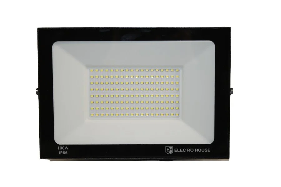LED прожектор 10000 Лм 100Вт 6500К холодний білий SMD2835 ElectroHouse EH-FDL-100W — фото 3
