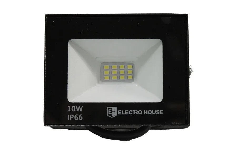 LED прожектор  1000 Лм  10Вт  6500К  холодний білий  SMD2835