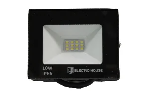 LED прожектор 1000 Лм 10Вт 6500К холодный белый SMD2835 ElectroHouse EH-FDL-10W — фото 1