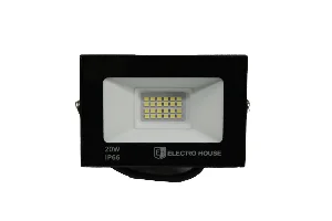 LED прожектор 2000 Лм 20Вт 6500К холодний білий SMD2835 ElectroHouse EH-FDL-20W — фото 3