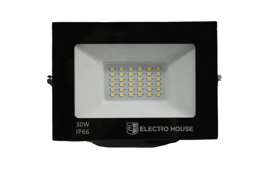 LED прожектор 3000 Лм 30Вт 6500К холодний білий SMD2835 ElectroHouse EH-FDL-30W — фото 3