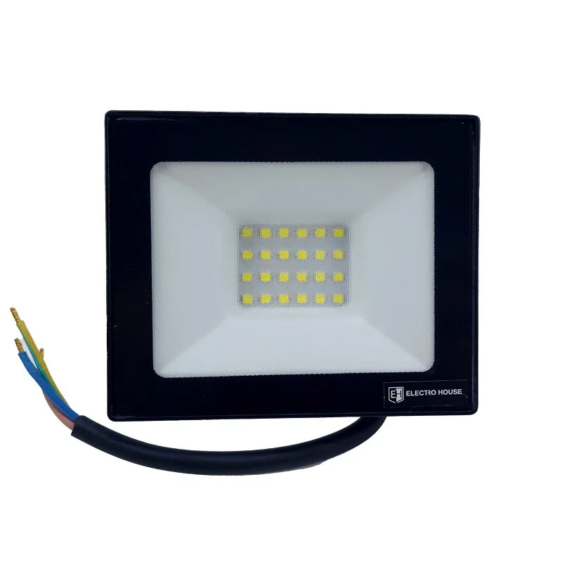 LED прожектор 30Вт SMD5730, холодный белый 6500К, 2700 Лм ElectroHouse EH-LP-207 — фото 2