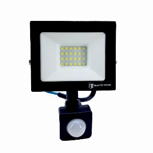 LED прожектор з датчиком руху 30Вт SMD5730, холодний білий 6500К, 2700 Лм ElectroHouse EH-LP-213 — фото 2