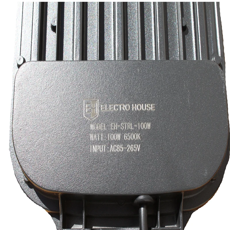 LED світильник вуличний 100Вт SMD, холодний білий 6500К, 10000 Лм ElectroHouse EH-STRL-100W — фото 3