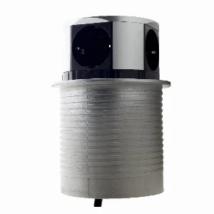 Меблева розетка 3 x 16А, 2 x USB 2.4А , металл + провід 3 x 1.5 mm² ElectroHouse EH-AR-305 — фото 3