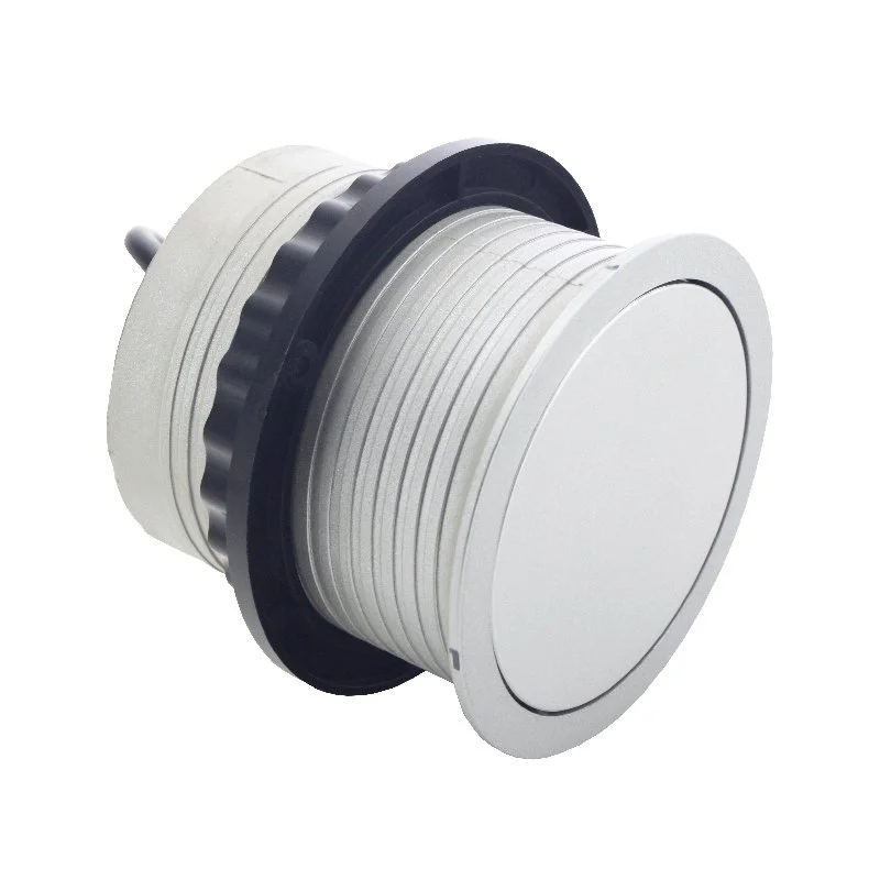 Меблева розетка 3 x 16А, 2 x USB 2.4А , металл + провід 3 x 1.5 mm² ElectroHouse EH-AR-305 — фото 2
