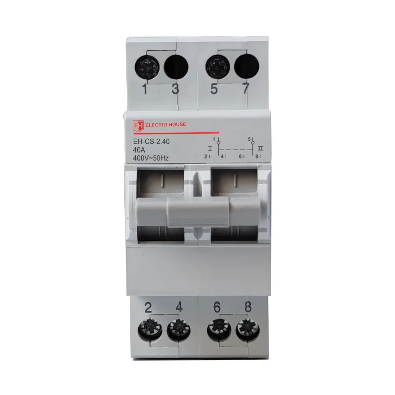 Вимикач перекидний I-0-II 2Р 40 А