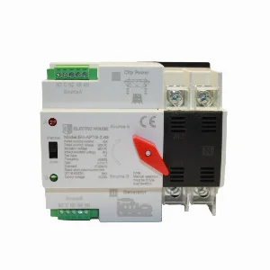 Автоматичний перемикач живлення 2P 63 А ElectroHouse EH-APTS-2.63 — фото 1
