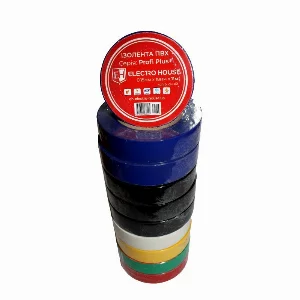 Изолента Ассорти 0,15мм x 18 мм x 11 м 10 шт