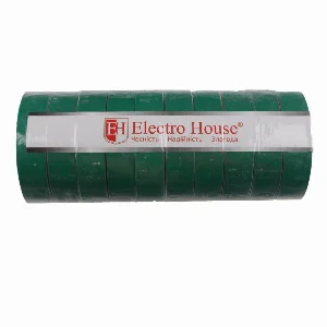 Зелена ізоляційна стрічка 21 м ElectroHouse EH-AHT-1823 — фото 1