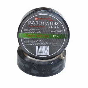 Ізоляційна стрічка ПВХ  Soft Flex 10 м, чорний