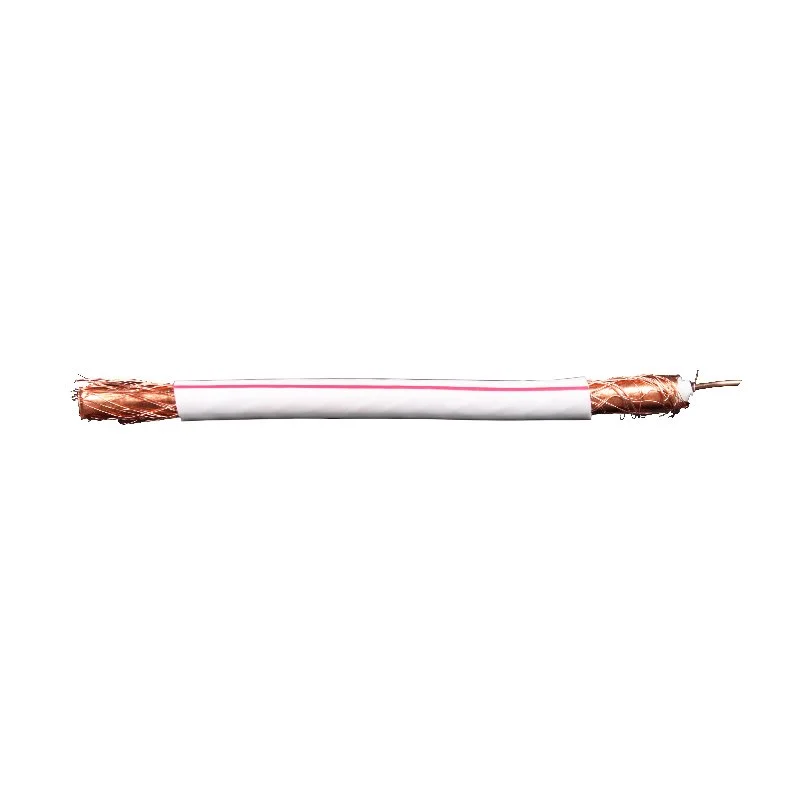 Кабель коаксіальний RG-6U 32%  мідь 1.02 ПВХ , білий, 305 м