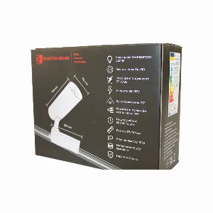 LED світильник трековий 30Вт чорний (серія Track-3 Pro) ElectroHouse EH-TRLB-30W — фото 1