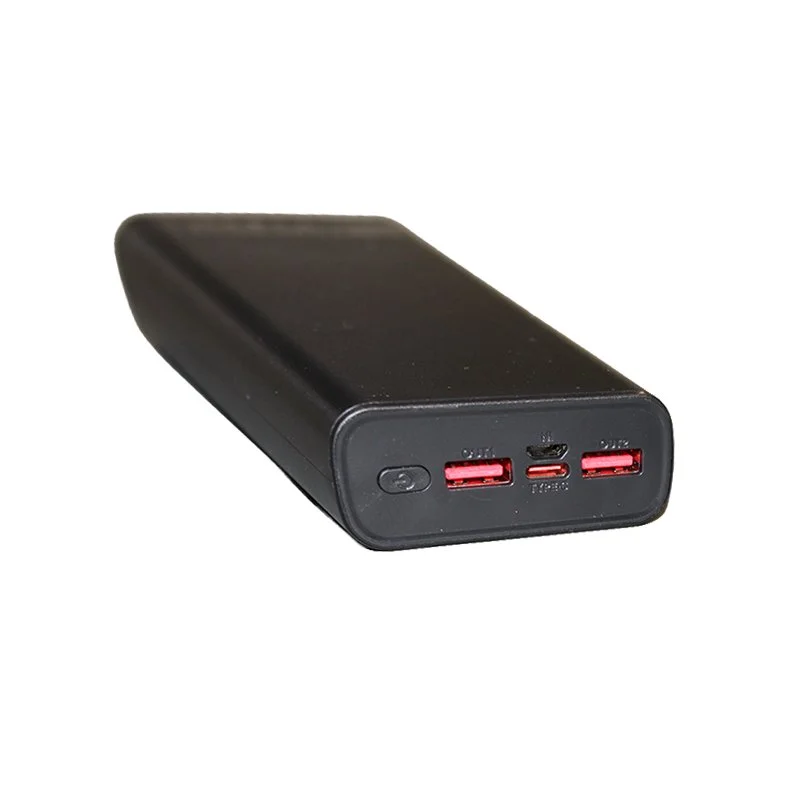 Портативний акумулятор  20000 mAh, чорний