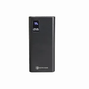 Портативний акумулятор  20000 mAh, чорний