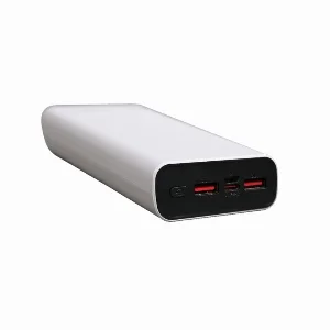 Портативний акумулятор 20000 mAh, білий ElectroHouse EH-PB20-W — фото 1