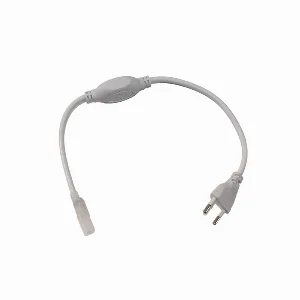 Коннектор для неона 220В 10х5.5, 50 см (для неона с резкой 10см)