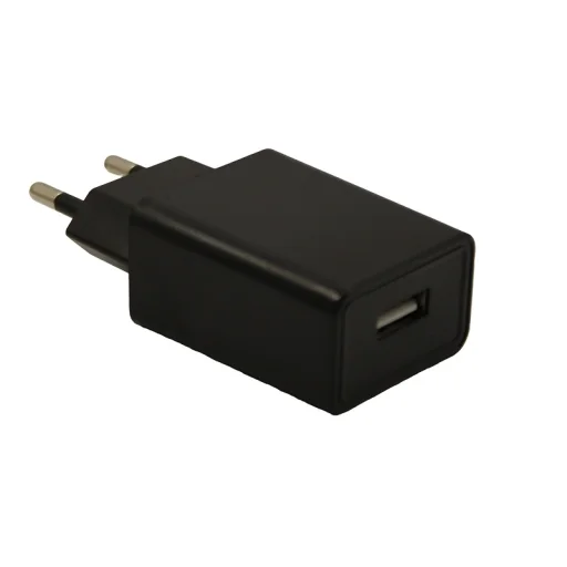 Блок живлення  USB type A 2A, чорний — фото 3