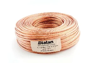 Акустичний кабель Dialan CCA 2x2.50 мм ПВХ 100 м