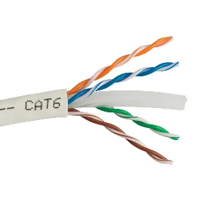 Вита пара U/UTP Cat.6 4PR CU 0,54 PVC Indoor 305м Dialan