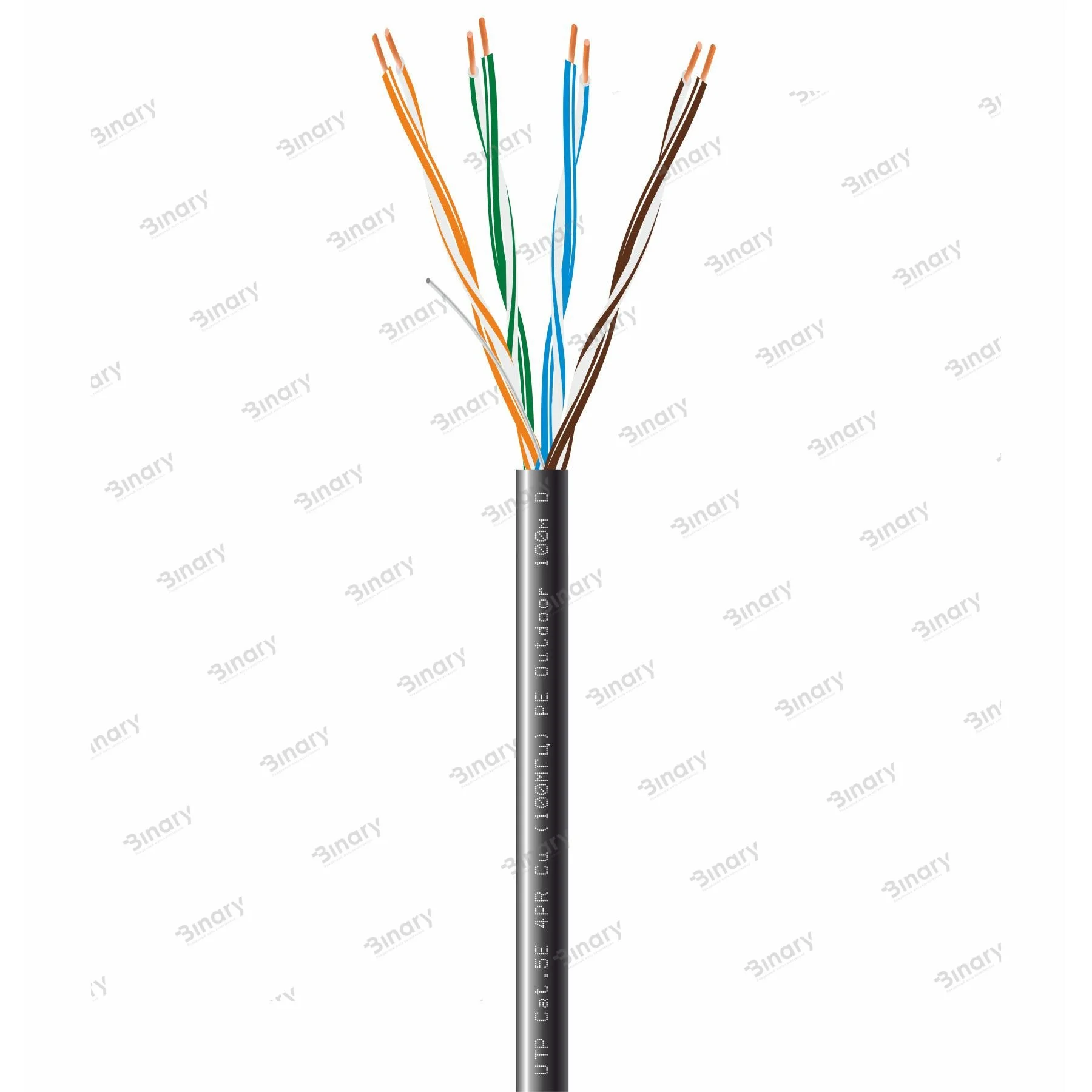 Вита пара UTP Cat.5E 4PR Cu (100МГц) PE Outdoor 50м Dialan Dialan 009465 — фото 3