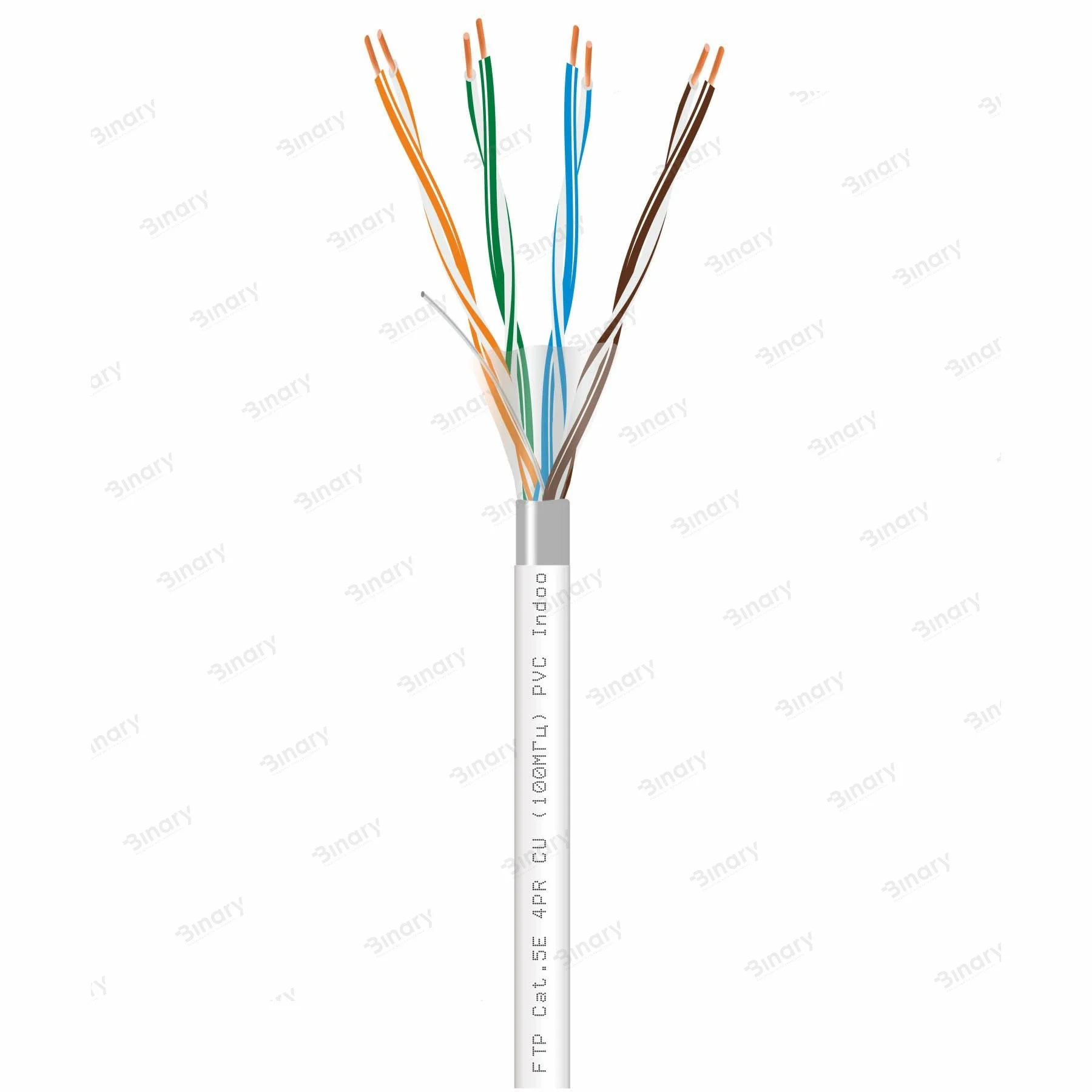 Вита пара FTP Сat.5E 4PR CU (100МГц) PVC Indoor 50м Dialan Dialan 009451 — фото 2