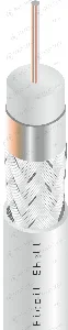 Коаксиальний кабель BiCoil F690BV SHELL CCS 1.02 мм 75 Ом 100м