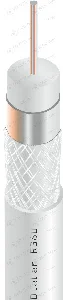 Коаксиальний кабель Dialan RG6U 32W CCS 1.02 мм 75 Ом 100м