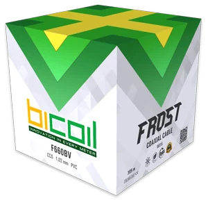 Коаксиальний кабель BiCoil F660BV FROST CCS 1.02 мм 75 Ом 305м BiCoil 002730 — фото 2