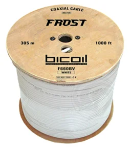 Коаксиальний кабель BiCoil F660BV FROST CCS 1.02 мм 75 Ом 305м BiCoil 002730 — фото 3