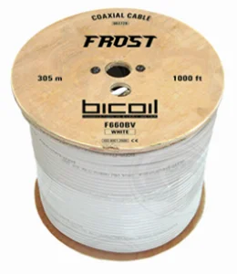 Коаксиальний кабель BiCoil F660BV FROST CCS 1.02 мм 75 Ом 305м BiCoil 002730 — фото 3
