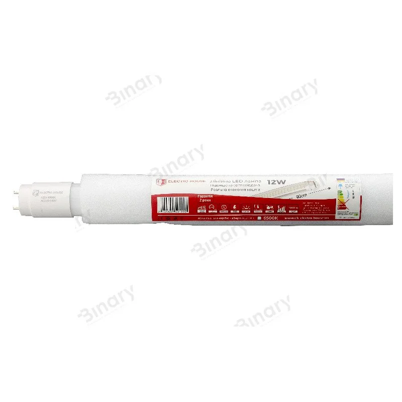 LED лампа T8 90см 6500К / 12 Вт / 1080 Лм / 210 °