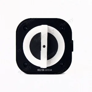 Розетка трековая с/з Pandora Black (Черный) 16 A ElectroHouse EH-PT-001B — фото 1