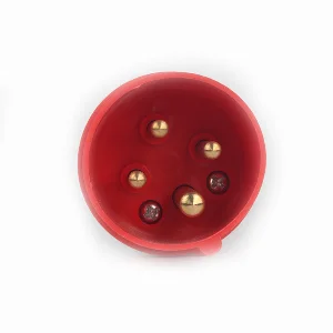 Вилка силовая 4x32 3P+PE, 32 A, 380-415 В, IP44