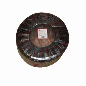 Кабель коаксиальный RG-6U 100% омедненная сталь 1.02 ПВХ, черный, 100 м