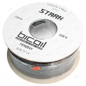 Коаксиальный кабель BiCoil F690BVF STARK CCS 1.02 мм 75 Ом 100м BiCoil 002801(30204396) — фото 3