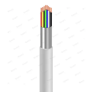 Сигнальний кабель Dialan CCA 8x7 / 0.22 екранований бухта 100м