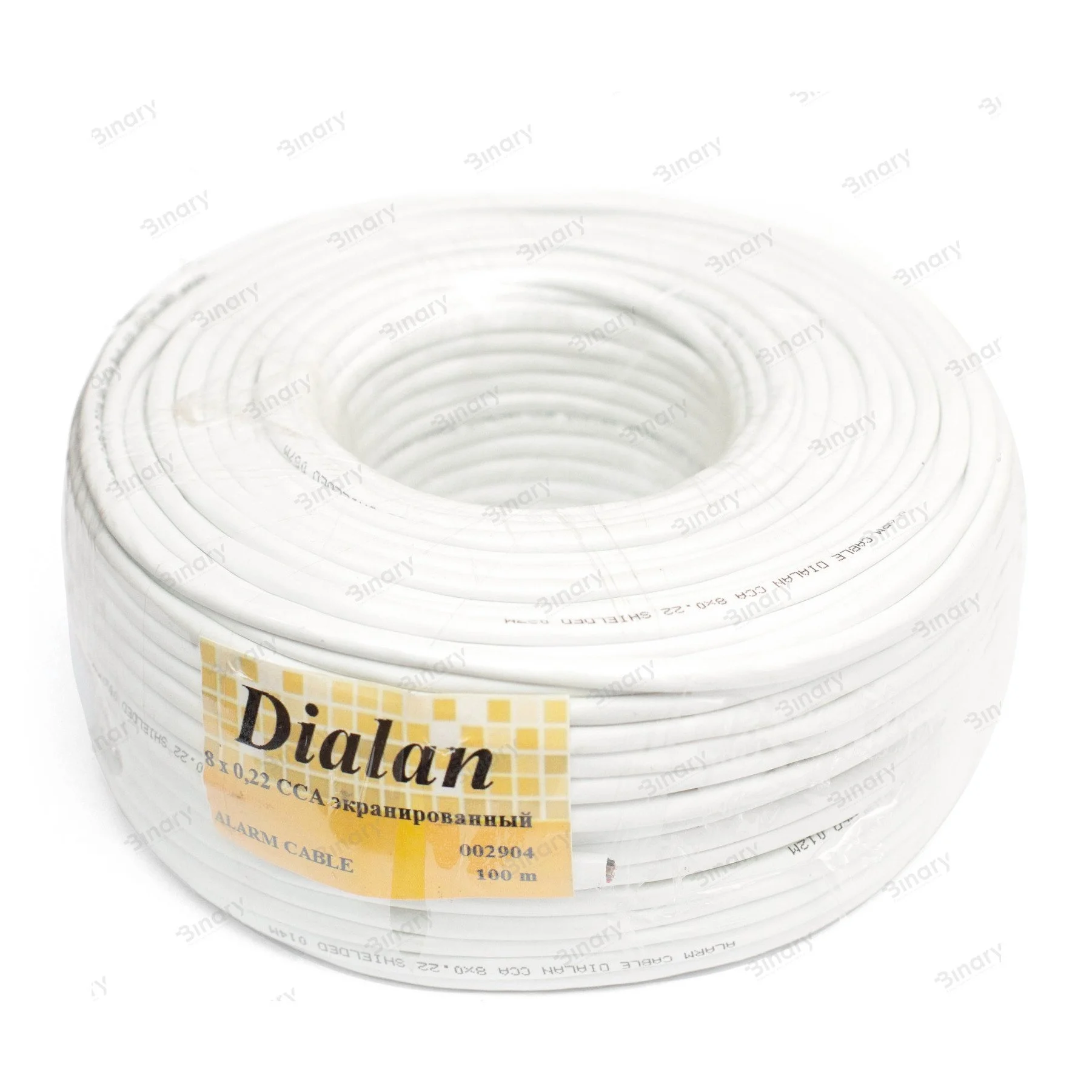 Сигнальний кабель Dialan CCA 8x7 / 0.22 екранований бухта 100м Dialan 002853 — фото 5